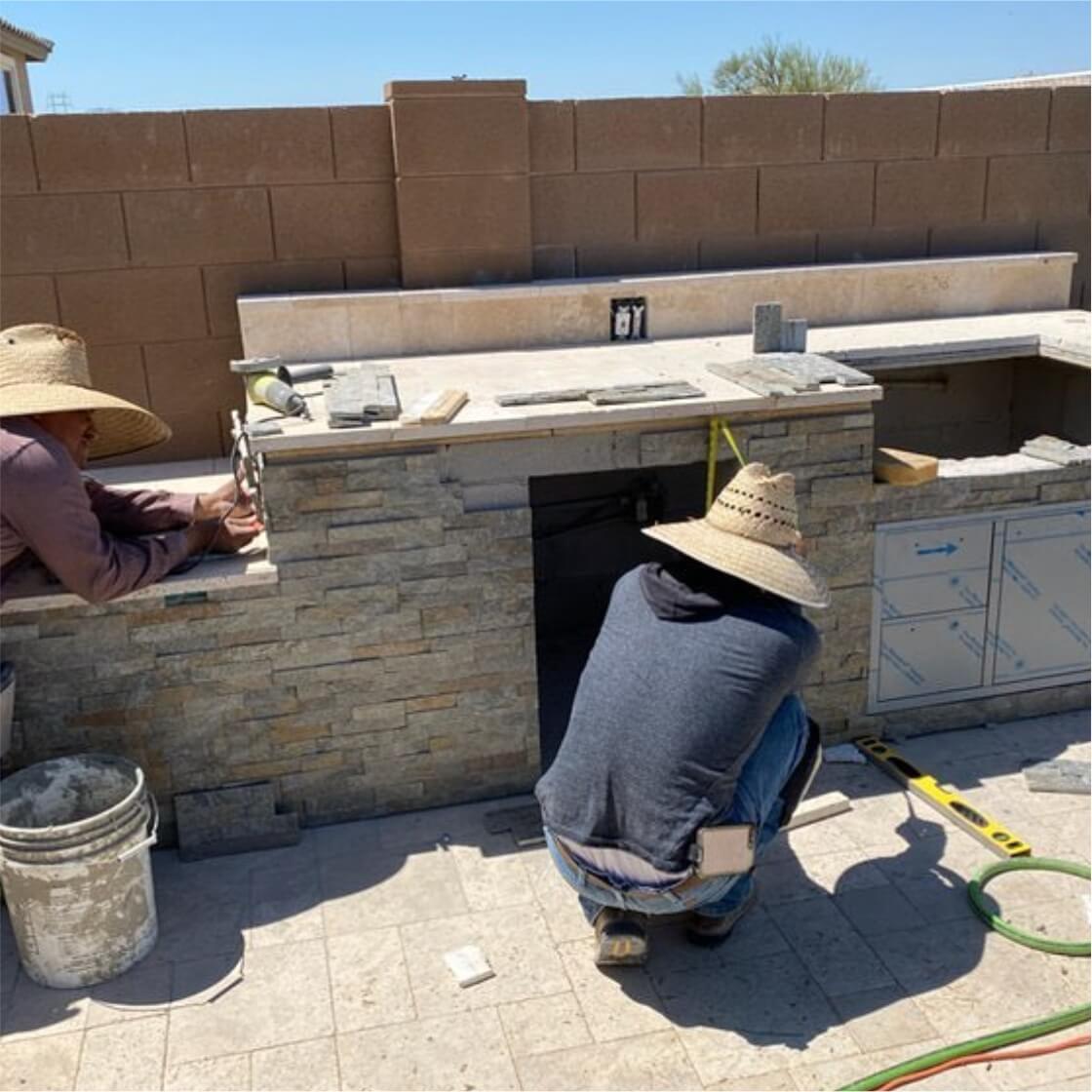 working on a project pic