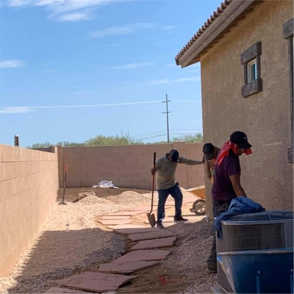 working on a project pic